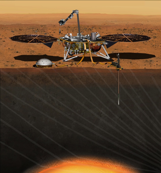 NASA Marslander InSight