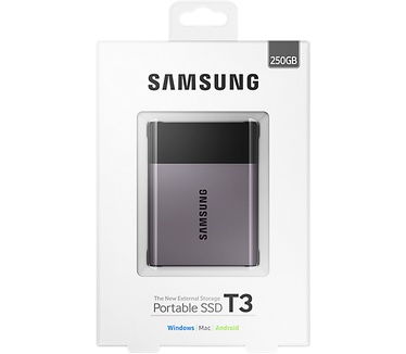 Samsung Portable SSD T3 250GB Zilver