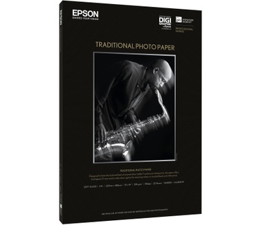 Epson Traditional Photo Paper, DIN A3+, 330g/m², 25 Vel