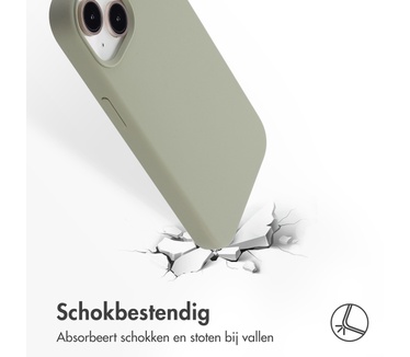 Accezz Liquid Silicone Backcover met MagSafe