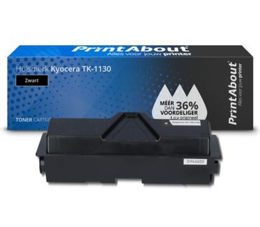 PrintAbout Huismerk Kyocera TK-1130 Toner Zwart