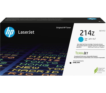 HP 214Z originele ultra high-capacity LaserJet-tonercartridge, cyaan
