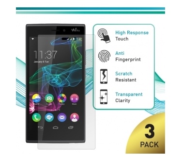 X'entrix Screen Protector Wiko Ridge 4G - Crystal Clear - 3 stuks