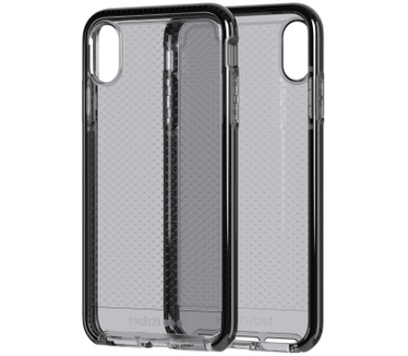 Tech21 Evo Check Case Smokey Black Apple iPhone XS Max  Zwart