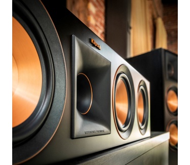 Klipsch RP-504C walnoot (Bruin)