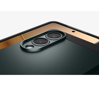 Spigen Galaxy S25 Edge Case Tough Armor AI (MagFit) Groen