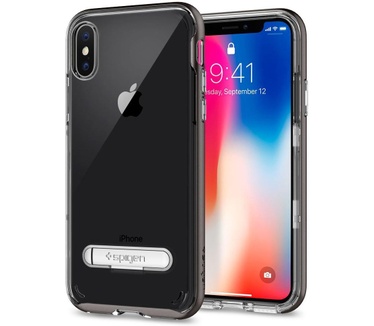Spigen iPhone X Case Crystal Hybrid  Rosé Goud