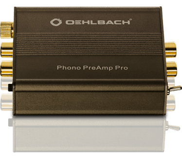 Oehlbach Phono PreAmp Pro Vervormingsvrije phono-voorversterker voor MM- en MC-platenspelers