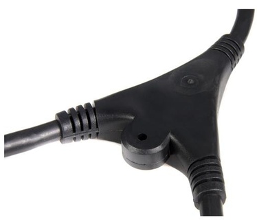Startech.com 3 m computervoedingskabelsplitter IEC320 C14 naar 2x IEC320 C13
