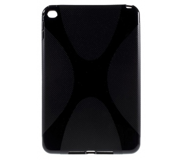 Kees X-line Gel Hoesje Apple iPad Mini 4 - Zwart
