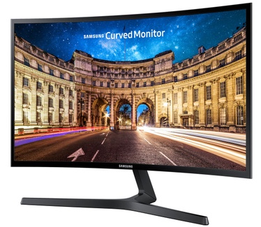 Samsung C24F396FHU Zwart
