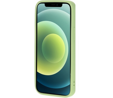 Mobiparts Silicone Cover Apple iPhone 12 Mini Pistache Green