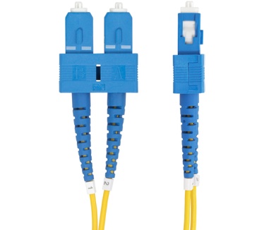 Startech.com 10m SC naar SC (UPC) OS2 Single Mode Duplex Glasvezel Kabel, 9/125µm, Laser Optimized, 40G/100G, Flexibel Buigen, Low Insertion Loss, LSZH Fiber Patchkabel