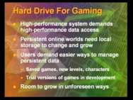 Xbox aankondiging slides