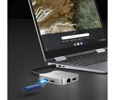 j5create JCD391-N 4K60 Elite USB-C® PD Multi-Port Adapter