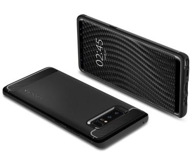 Spigen Samsung Galaxy Note 8 Hoesje Rugged Armor (Galaxy Note 8) Zwart