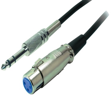 Alcasa XLR - 6.3mm 6m