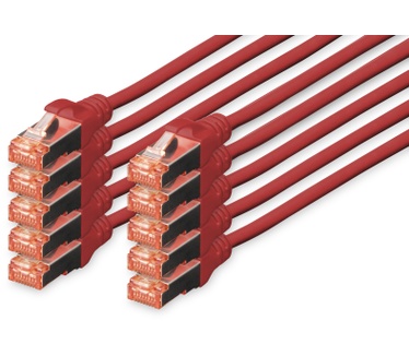 Digitus DK-1644-0025-R-10 Rood
