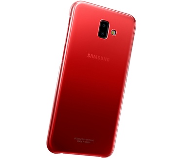 Samsung Galaxy J6+ Gradation Cover  Rood