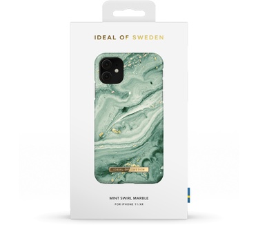 iDeal of Sweden Mint Swirl Marble (iPhone 11/XR) Multi-color