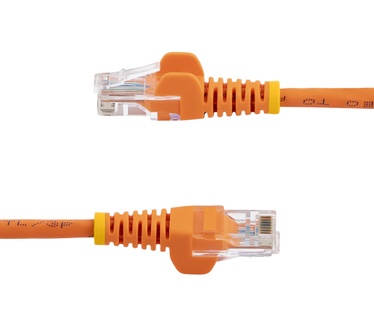 Startech.com Cat5e Ethernet netwerkkabel met snagless RJ45 connectors UTP kabel 0,5m oranje Oranje