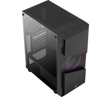 Aerocool Menace Saturn FRGB (met 2x FRGB fan)