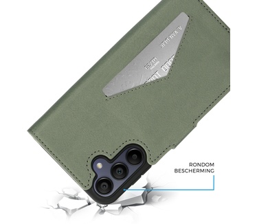 Mobiparts Classic Wallet Case Samsung Galaxy A15 Stone Green