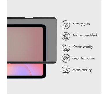 Accezz Magnetische Privacy screenprotector tablet