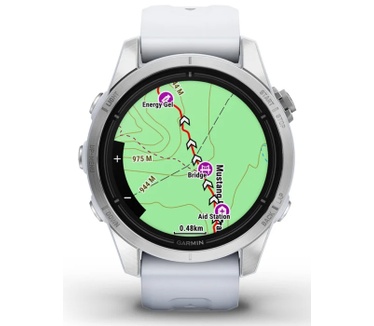 Garmin epix Pro (Gen 2), 42mm Zilver (Zwart)