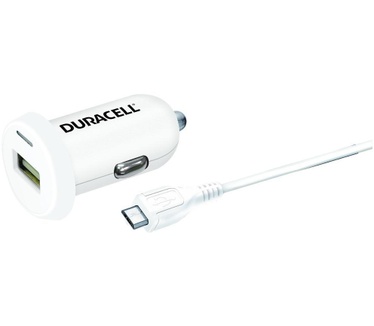 Duracell Single 2.4A +1M Micro USB Cable
