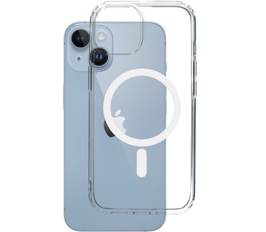 Mobiparts Hardcover Apple iPhone 14 Clear (Magsafe Compatible)