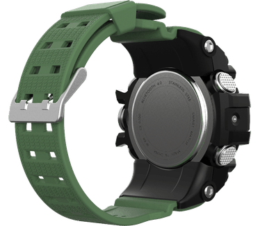 No.1 F2 Smarwatch band Zwart (Groen)