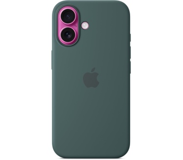 Apple Siliconenhoesje met MagSafe voor iPhone 16 - Blauwgroen