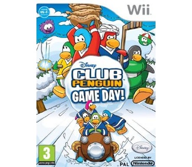 Packshot voor Club Penguin: Game Day!