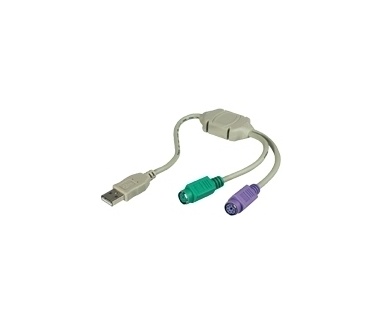 Microconnect USB A/2 x PS/2