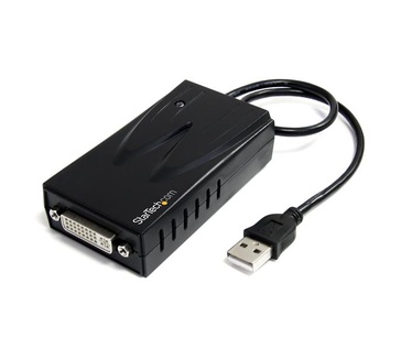 Startech.com Professionele USB DVI Externe Tweevoudige of Multi-monitor Video Adapter