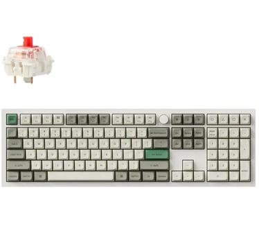 Keychron Q6M-P1 Max RGB Red Knob US wh