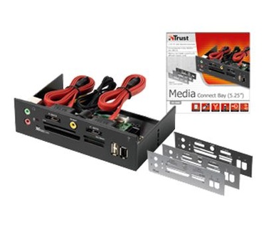 Trust CR-3600 Interne Cardreader 61 in 1 (eSATA, USB2.0)