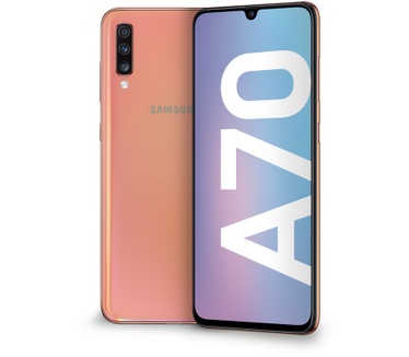 Samsung Galaxy A70 Oranje