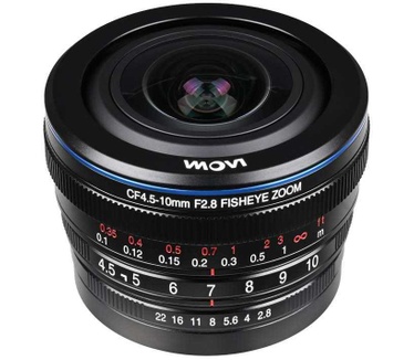 Laowa 4.5-10mm f/2.8 CF Zoom Fisheye Sony E-mount objectief
