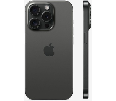 Apple iPhone 15 Pro, 128GB Titanium, Zwart