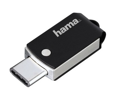 Hama FlashPen C-Turn 16GB Zwart