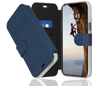 Accezz Xtreme Wallet Bookcase iPhone 14 Plus - Donkerblauw