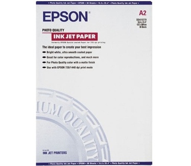 Epson Photo Quality Ink Jet Paper, DIN A2, 102g/m², 30 Vel