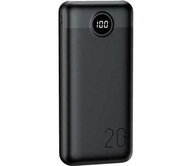 VEGER powerbank 20000 mAh PD QC3.0 2A 20W L20S Zwart