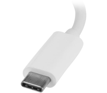 Startech.com 3-poorts USB 3.0 Hub met Gigabit Ethernet USB-C wit