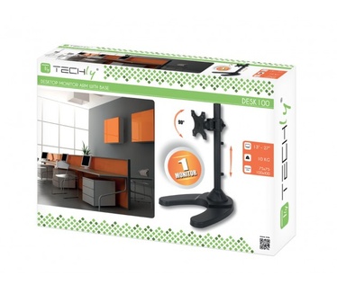 Techly Desk Stand for 1 Monitor 13 -27" with Base" ICA-LCD 3500