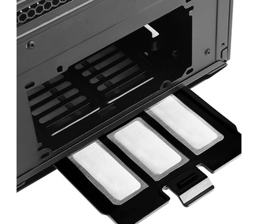 Silverstone Primera PM02 - Tower - ATX - ohne Netzteil (ATX / PS/2) - Schwarz - USB/Audio