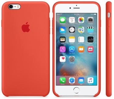 Apple iPhone 6s Plus Siliconenhoesje Oranje