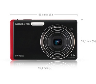 Samsung ST500 Rood